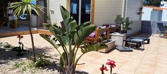 Ideal summer cabin 1 km from the beach