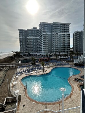 Indoor pool, a heated pool - Oceanfront Condo with 2 Balconies |Seawatch NT 311 (Myrtle Beach)