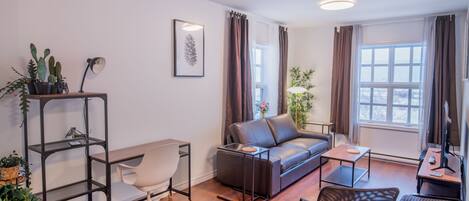 Apartment, mit Bad, Blick auf den Jachthafen | Lounge