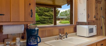 Two bedroom log cabin