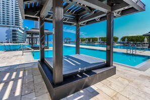 Außenpool, beheizter Pool