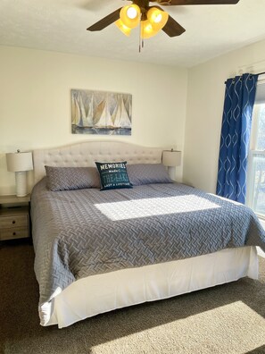 4 bedrooms, travel cot, free WiFi, bed sheets