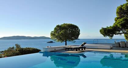 Super Luxury Skiathos Villa | Seven Stunning Bedroom Suites | Villa Daphne |.