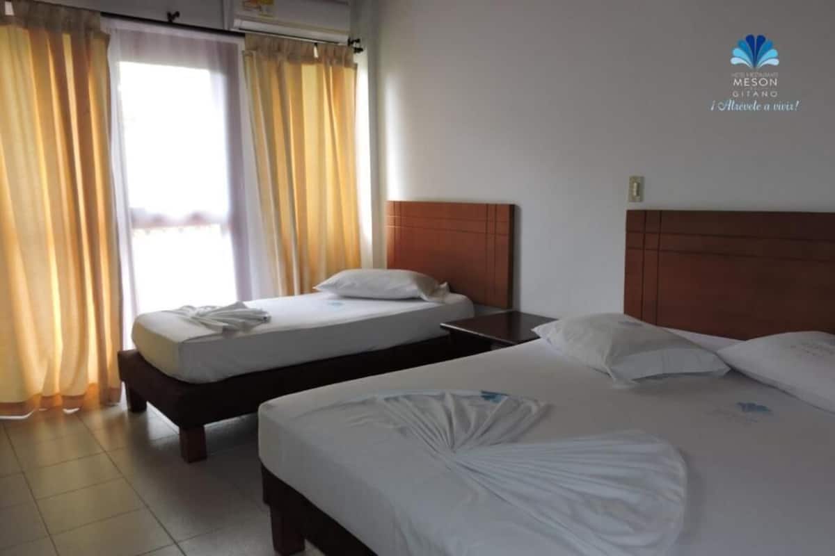 Free WiFi, bed sheets