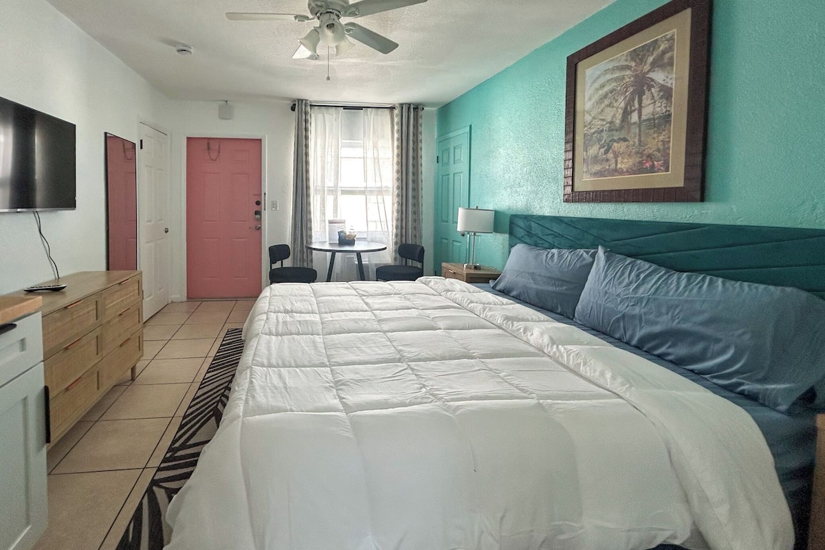 Studio Standard - 1 kingsize-säng | Gratis wi-fi och sängkläder