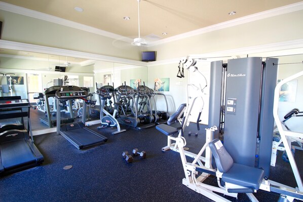 Fitnessbereich