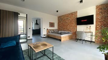 1 habitación y ropa de cama 