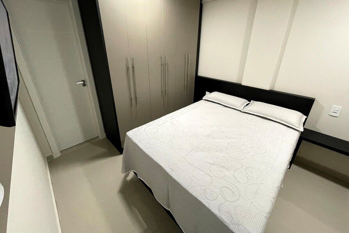 Apartamento básico | 2 dormitorios, ropa de cama hipoalergénica, cortinas opacas