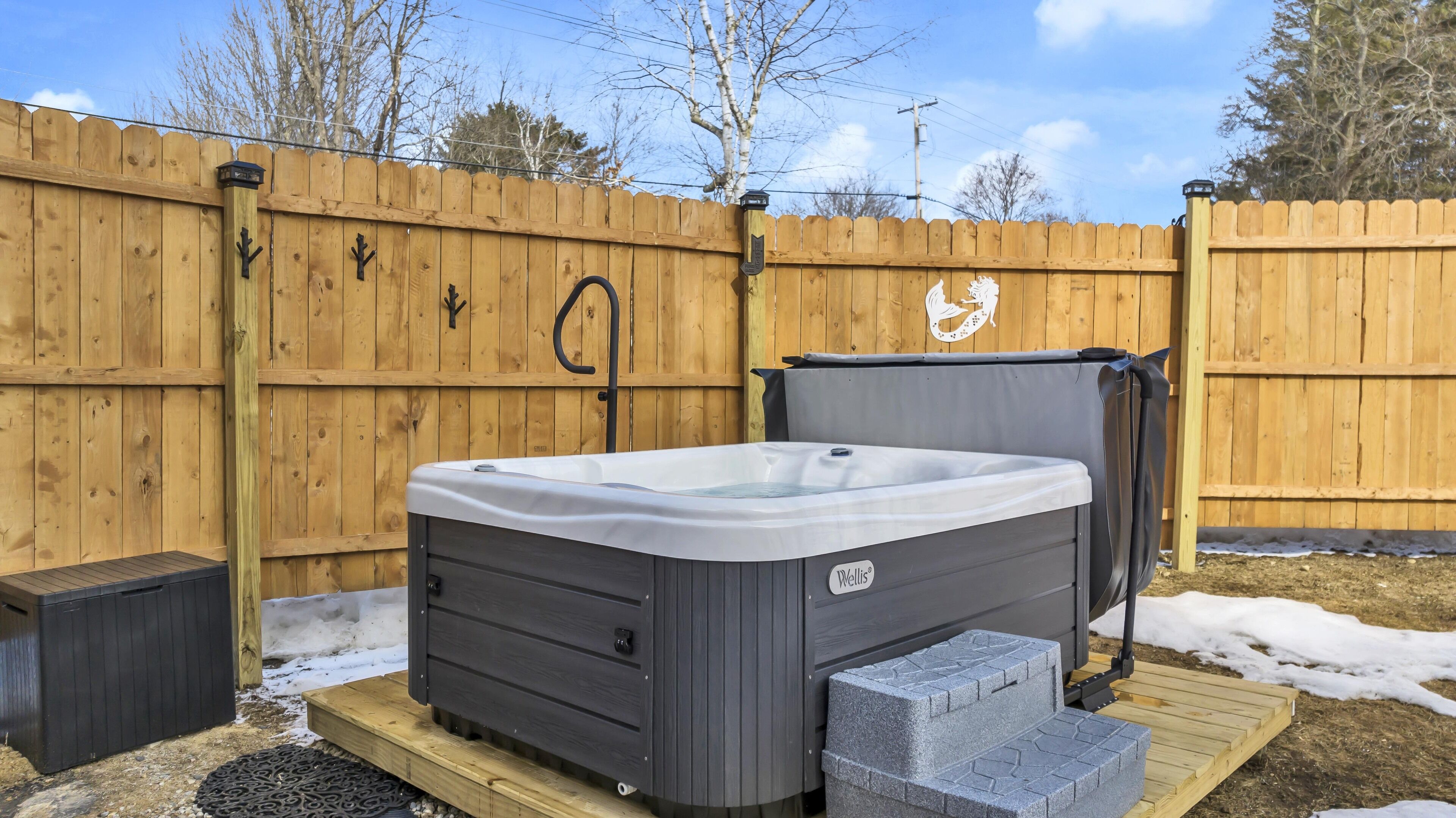 Bañera de hidromasaje exterior