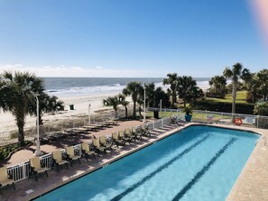 Indoor pool, outdoor pool