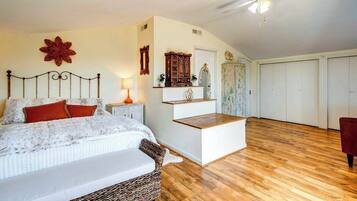 4 slaapkamers, een strijkplank/strijkijzer