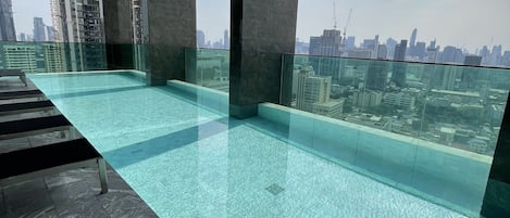 Indoor pool, outdoor pool