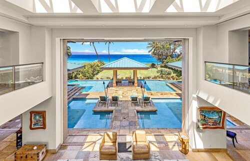 Maui's Ultimate Luxury Estate: 11K+ Sq Ft Kaanapali Beachfront Paradise, TV-Featured, Lavish Pool & Spa, Sleeps 22!