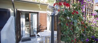 Porto 3 studio apartment near the center of Porto Azzurro with swimming pool