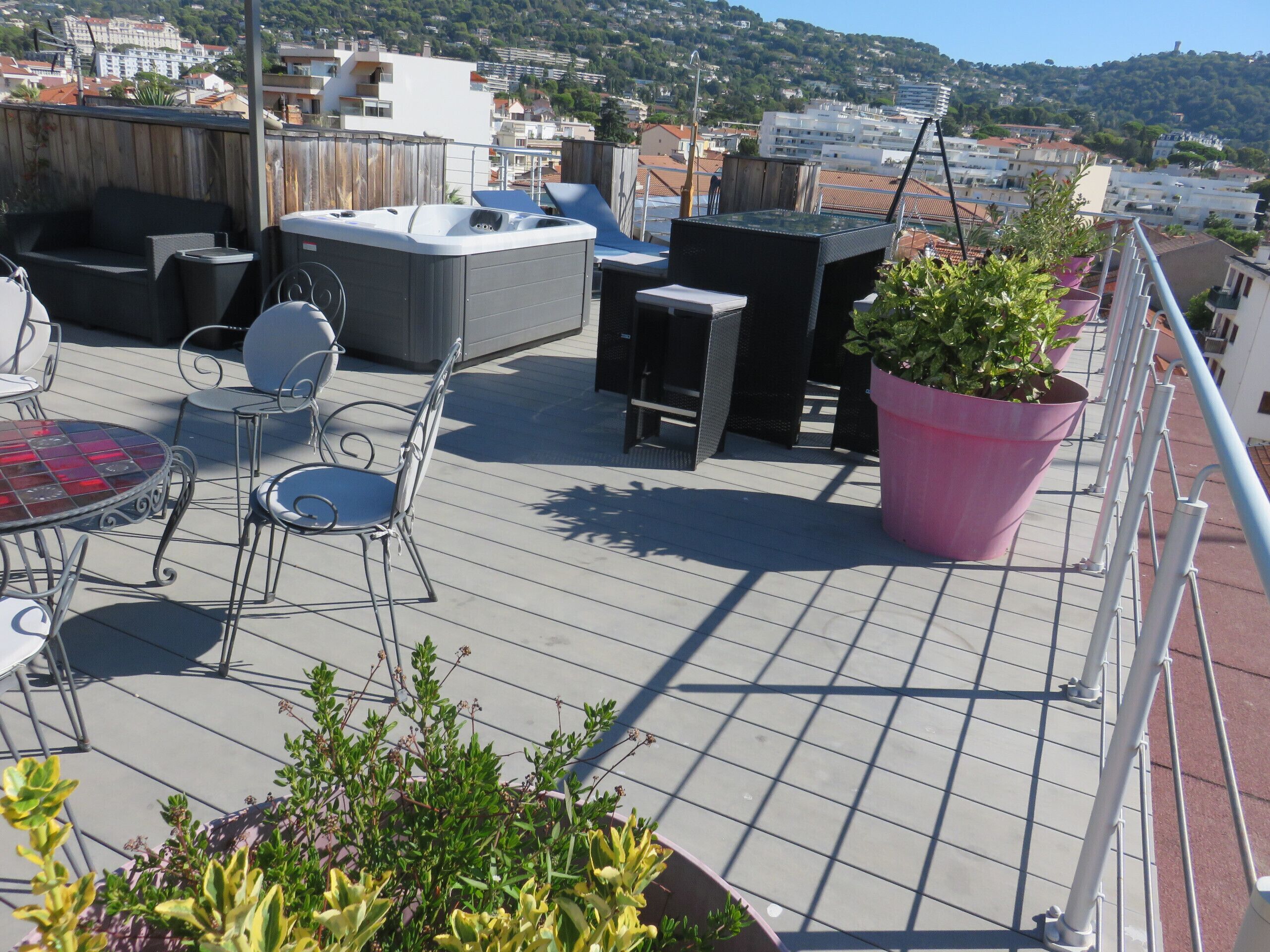 Bain à remous extérieur