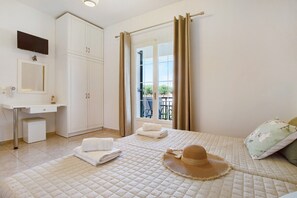 1 chambre, accès au Wi-Fi (inclus), literie fournie