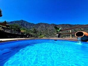 Pool - Chalet "Laurelin" with Sea View, Private Mini Pool & Wi-Fi (Candelaria)