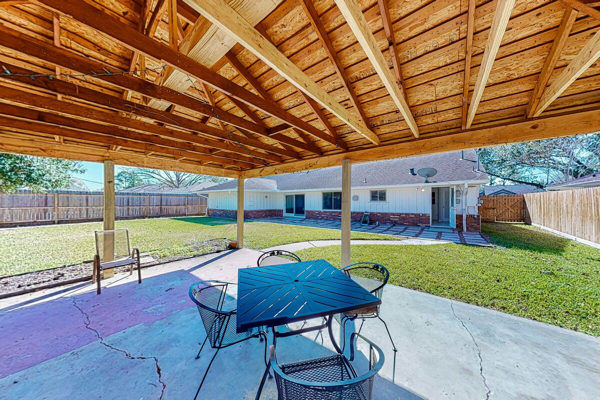 Photo 25 of Dog-friendly downtown home with pavilion, grill, enclosed yard, streaming, patio