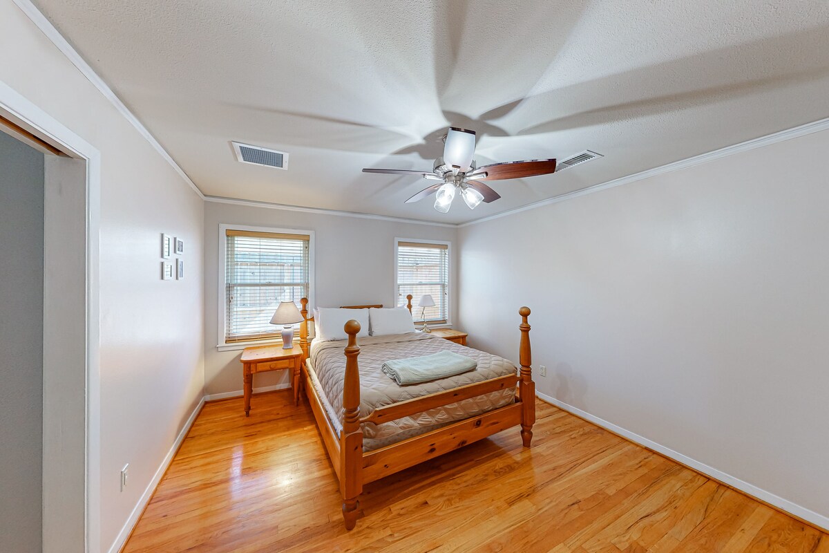 Photo 14 of Dog-friendly downtown home with pavilion, grill, enclosed yard, streaming, patio
