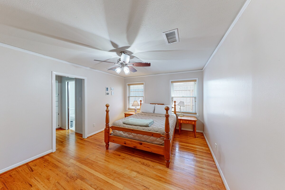 Photo 13 of Dog-friendly downtown home with pavilion, grill, enclosed yard, streaming, patio