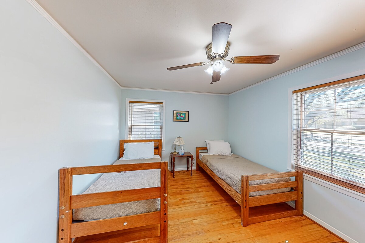 Photo 19 of Dog-friendly downtown home with pavilion, grill, enclosed yard, streaming, patio