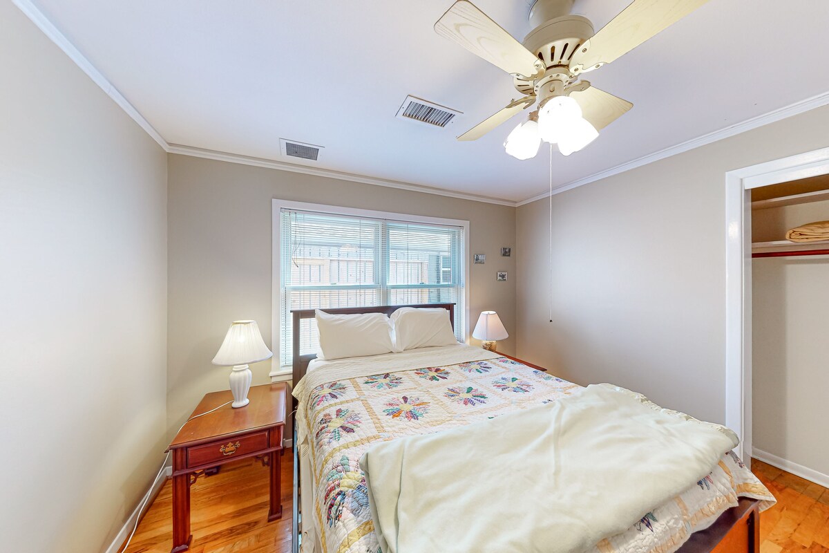 Photo 18 of Dog-friendly downtown home with pavilion, grill, enclosed yard, streaming, patio