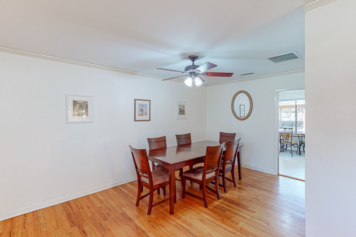 Photo 4 of Dog-friendly downtown home with pavilion, grill, enclosed yard, streaming, patio