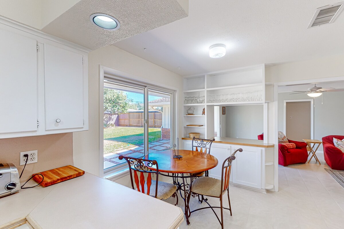Photo 10 of Dog-friendly downtown home with pavilion, grill, enclosed yard, streaming, patio