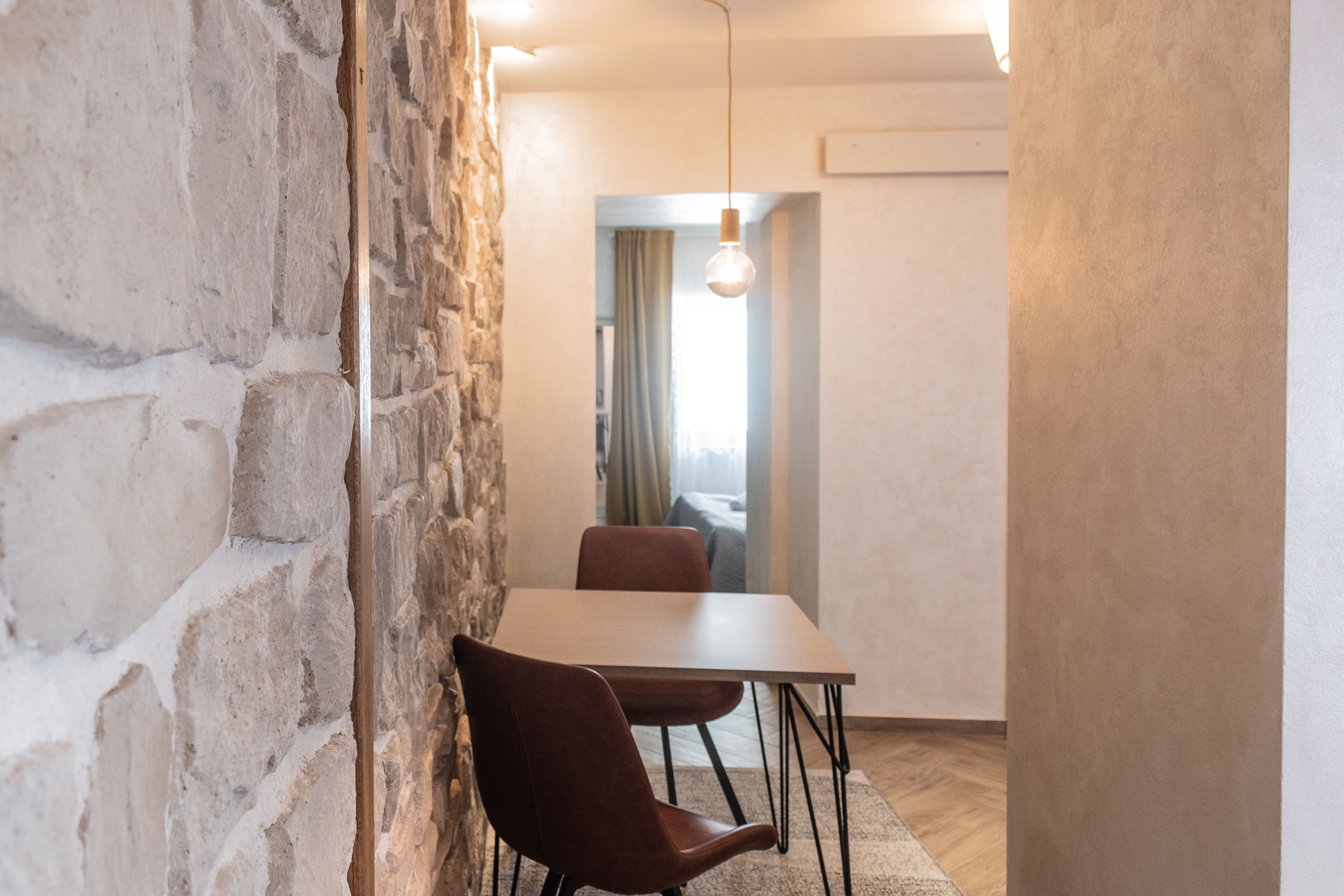 Appartement Ville | 1 chambre, bureau, Wi-Fi gratuit, draps fournis