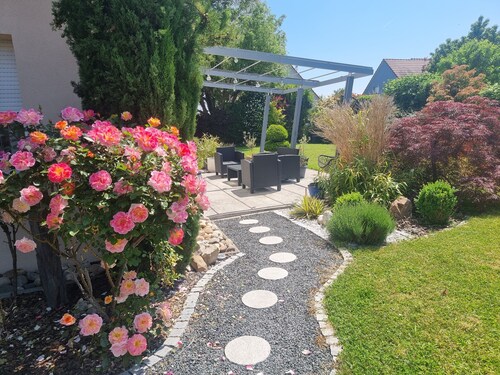 Charmante maison avec jardin proche Colmar classée 3⭐️