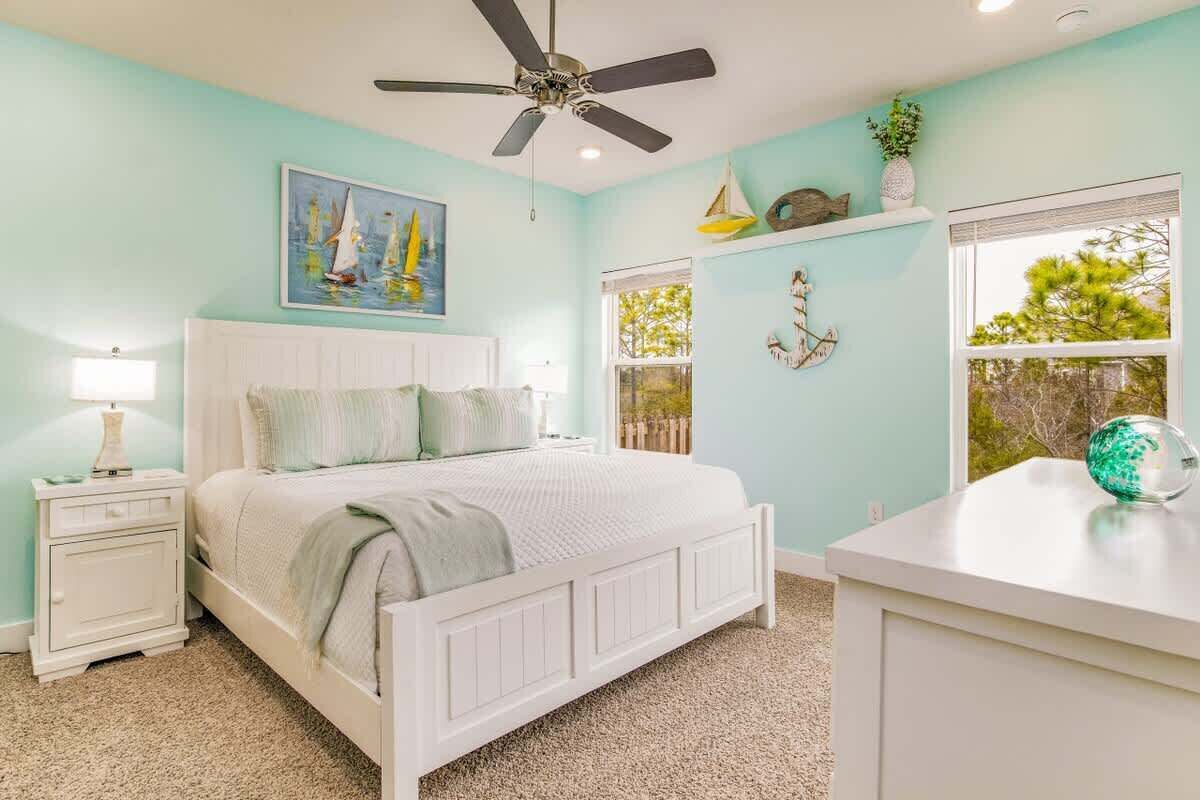 4 dormitorios, tabla de planchar con plancha, wifi gratis y ropa de cama