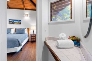 3 bedrooms, iron/ironing board, travel cot, WiFi