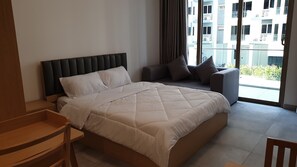 Basic-Studio, 1 Queen-Bett