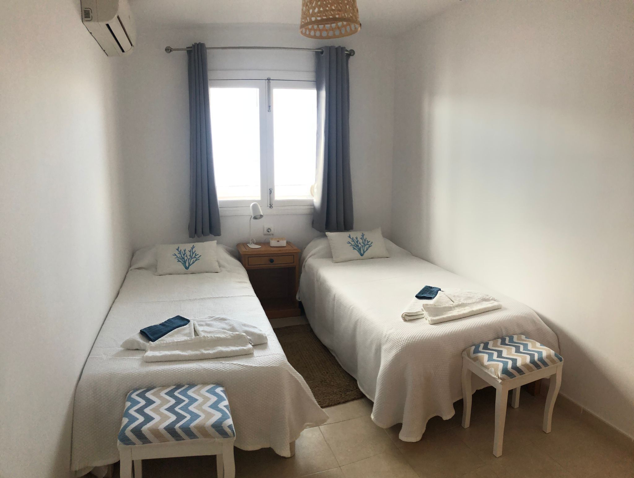 2 多间卧室、熨斗/熨衣板、免费 WiFi、床单