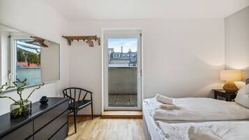 1 Schlafzimmer, Schreibtisch, WLAN, Bettwäsche
