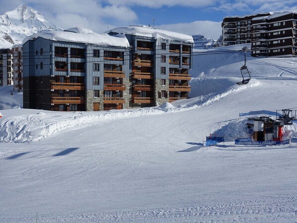 Exterior - Spacious Apartment 6 pers · Ski-in/Ski-out · South Balcony · Wifi (Tignes)