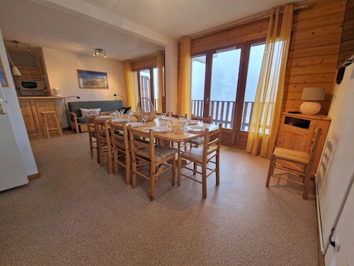 Duplex for 12 people with parking, close to slopes - La Joue du Loup