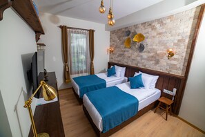 Seprai premium, minibar, kedap suara, dan Wi-Fi gratis