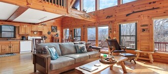 Deer Ridge - 3BR, 3BA Cabin w/ Hot Tub, Firepit
