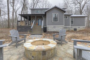 Terrace/patio - Blue Ridge Retreat at The Retreat at Deer Lick Falls (Monteagle)