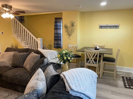 TV, fireplace. Lancaster E Main · Lancaster House