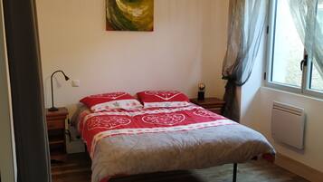 2 chambres, bureau