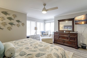 2 bedrooms, iron/ironing board, free WiFi, bed sheets