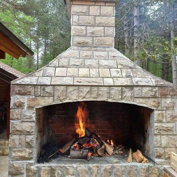 Enceinte de l’hébergement