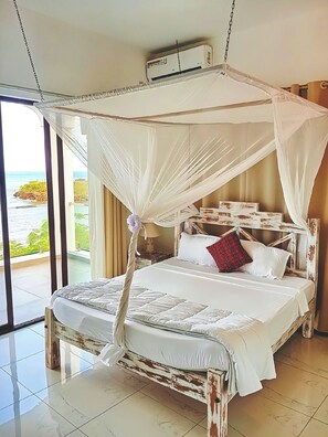 Deluxe-Doppelzimmer, 1 Schlafzimmer, Meerblick