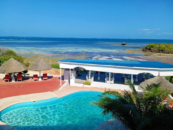 Deluxe Double Room, 1 Bedroom, Sea View | Terrace/patio