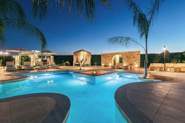Beheizter Pool
