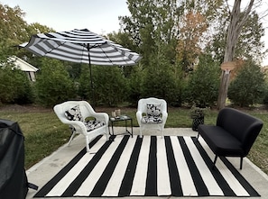 Terrace/patio - Brand New home close to downtown High Point (High Point)