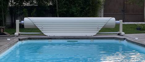 屋外プール、温水プール