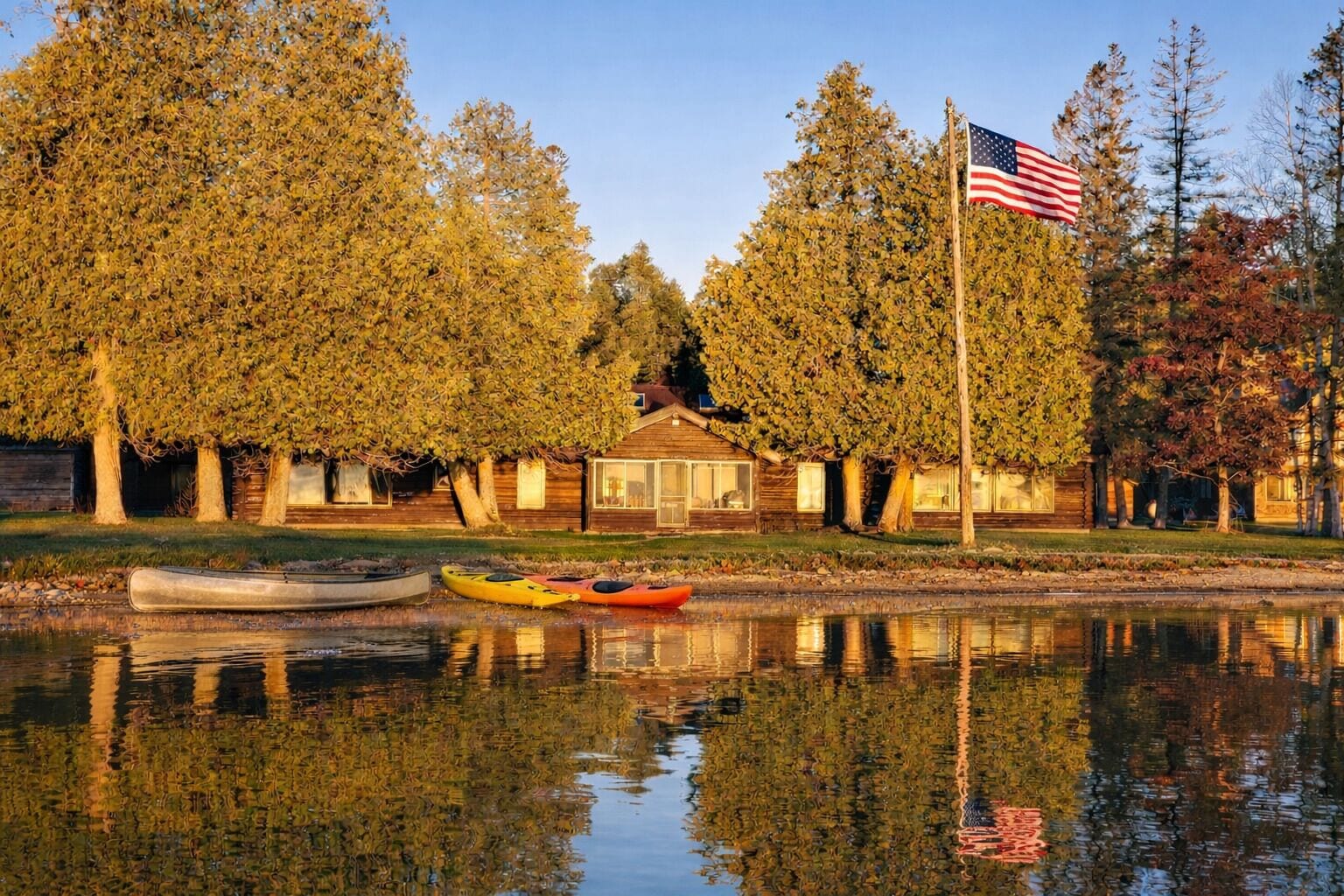 Lakeview from boathouse